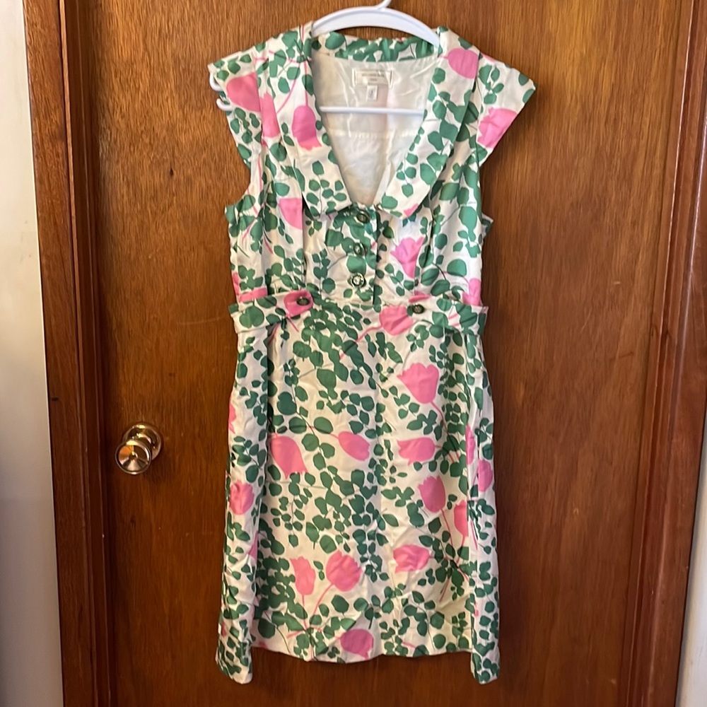 Anthropologie Moulinette Soeurs vintage tulip spring dress